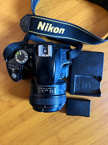 Nikon d3200 1mp dslr black - nikon,