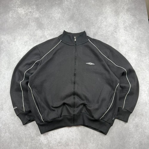 Umbro black full zip - black,