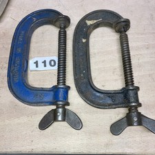 Vintage Record  G Clamps x 2