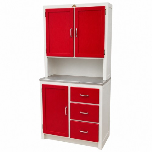 Retro antique kitchen larder - kitchen,