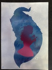 Spray paint artwork (beauty &