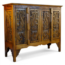 Acacia Solid Wood Cabinet