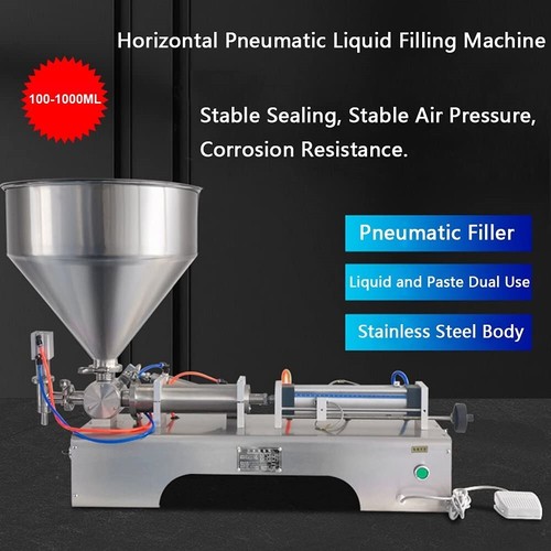 Liquid paste filling machine - liquid,