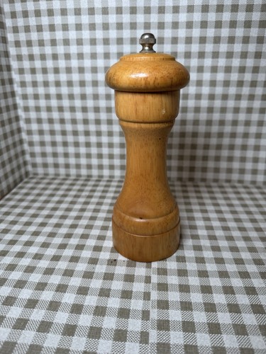 Vintage peugeot wooden pepper - vintage,