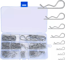 100Pcs Cotter Pins, R Clips