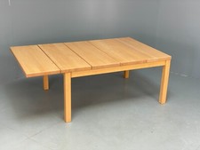 Vintage Extending Coffee Table By Rubby Solid Beech Danish Design EB8825 MWOO