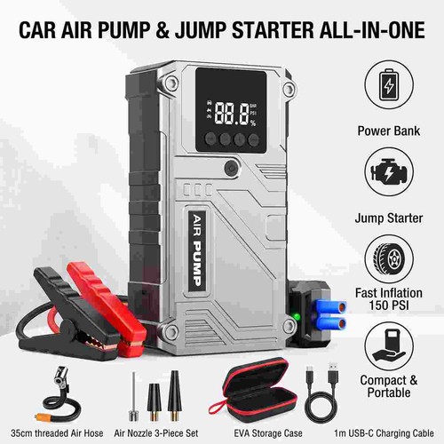 10000amp car jump starter with - car,