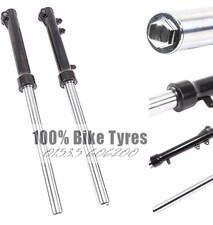 Universal Pit Bike Forks - 33mm x 630mm - 12mm Spindle - Brand New