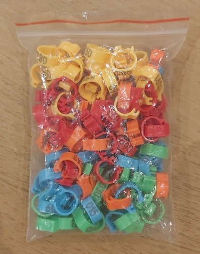 Multi colour numbered - multi,