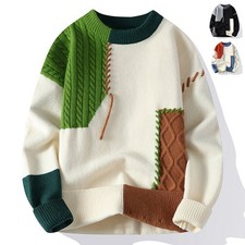 Ins Colorblock Pullover