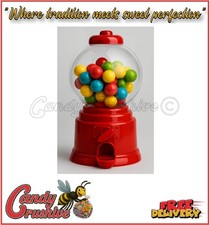Gumball Vending Machine Gum Bubblegum Dispenser Red - Bubble Gum Included