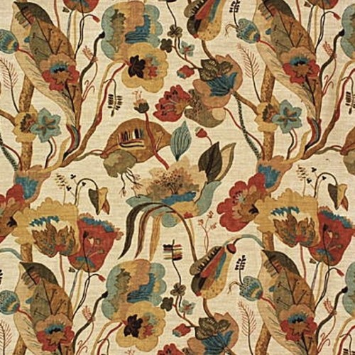 Baker curtain fabric - gp,