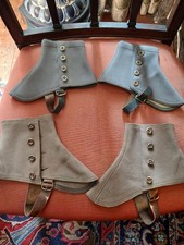 2 PAIR  SPATS, 1 SAVILLE ROW