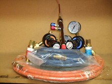 Oxygen & Propane lightweight gas brazing/heating kit Oxy Prop 5 metres set