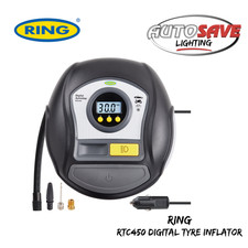 Ring RTC450 12V DC Digital Auto-Stop Tyre Inflator