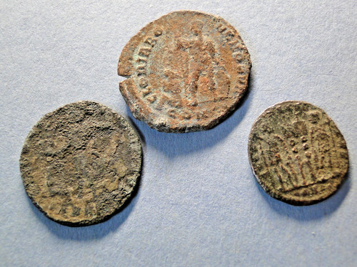 Lot roman bronze coins - of, 3