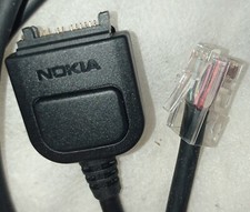 NOKIA CA-27 DATA CABLE FOR HANDSFREE CK-7W CAR KIT & MBC-15S CRADLE NEW! 6230i