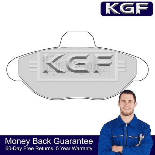 Kgf front brake pads set - front,