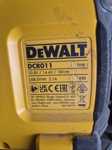 Dewalt dcr011 cordless - dewalt,