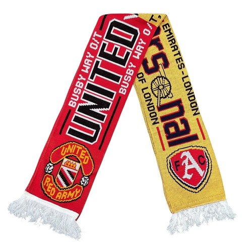 Manchester utd arsenal - v, scarf