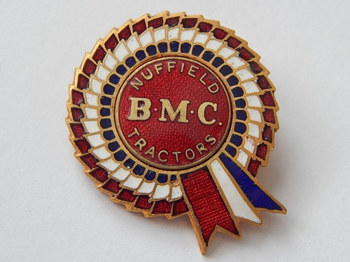 Nuffield tractors bmc - nuffield, brooch