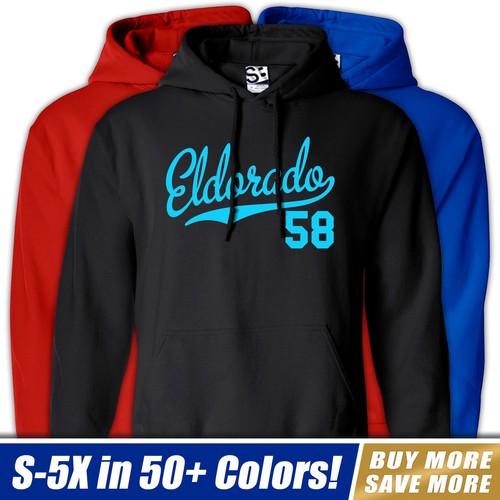 Eldorado jersey hoodie - eldorado,