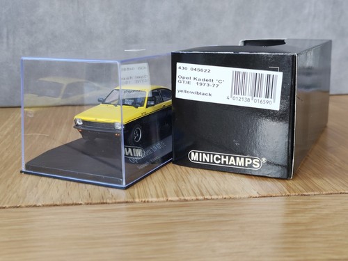 Minichamps opel kadett - kadett, gt/e