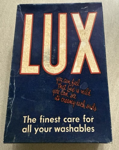 Vintage 1950s lux soap flakes - vintage,