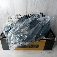 FOOTJOY FIT DOGS GOLF SHOES SIZE 8.5UK MENS BLACK COLOUR - WORN 1 TIME IN BOX