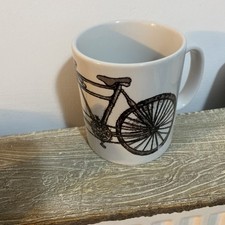 Helena Tyce Vintage Inspired  Contemporary  Designer Mug Tandem Bicycle New