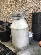 Vintage Aluminium Milk Churn