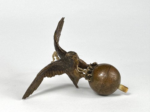 Vienna bronze bell button - bronze,