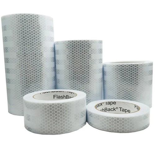 White reflective tape - white,
