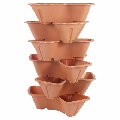 Strawberry planter trio - planter,