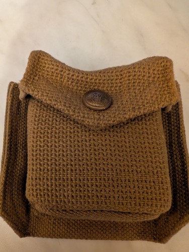 Kay canvas military pouch - kay,