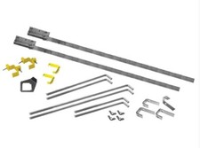 Faithfull 2m External Wall Corner Building/Builders Profiles PAIR + Fitting Kit