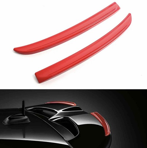 Gloss red spoiler - red, extension