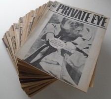 Private Eye Magazine. Issues