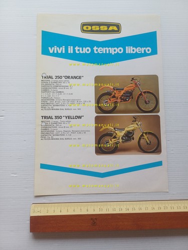 Ossa production models - ossa, trial