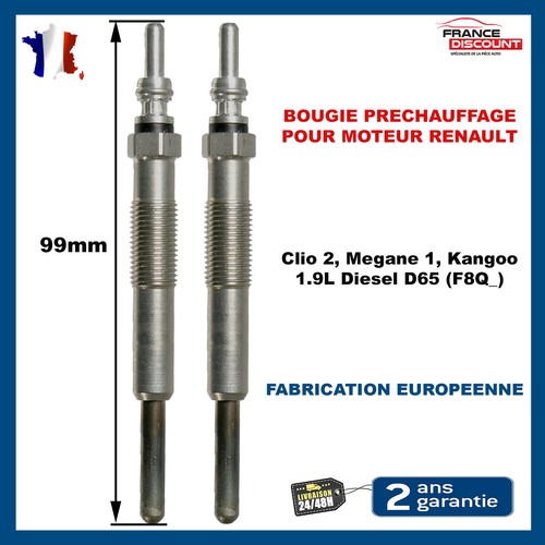 Glow plug for renault - glow,