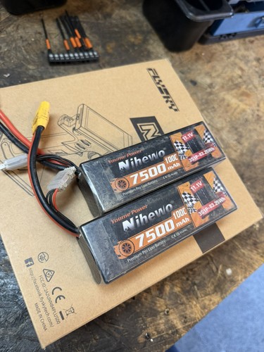 2pcs youme 7500mah 3s - 2pcs,