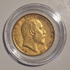 1903 Edward VII Half Sovereign 22ct Gold Bullion