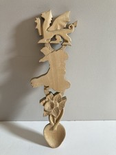 Welsh Love Spoon Wooden -