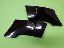 Yamaha XT600 XT 3TB 3UW Tank Fairing Right Left Black Air Scoop Pair
