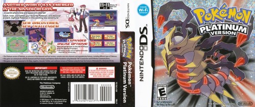 Pokemon platinum version - platinum, ds