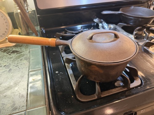 Vintage cast iron - cast, sauce