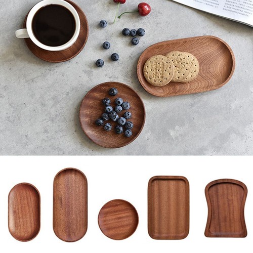 Tableware wooden round - wooden,