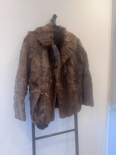 Vintage mink fur coat bought - vintage, coat,