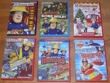 Fireman Sam - 6 DVD Bundle - Discs and Cases in Great Condition - All Region 2