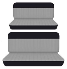 Fits 1950 Chevrolet Styleline Deluxe 4dr sedan Front and Rear bench seat covers